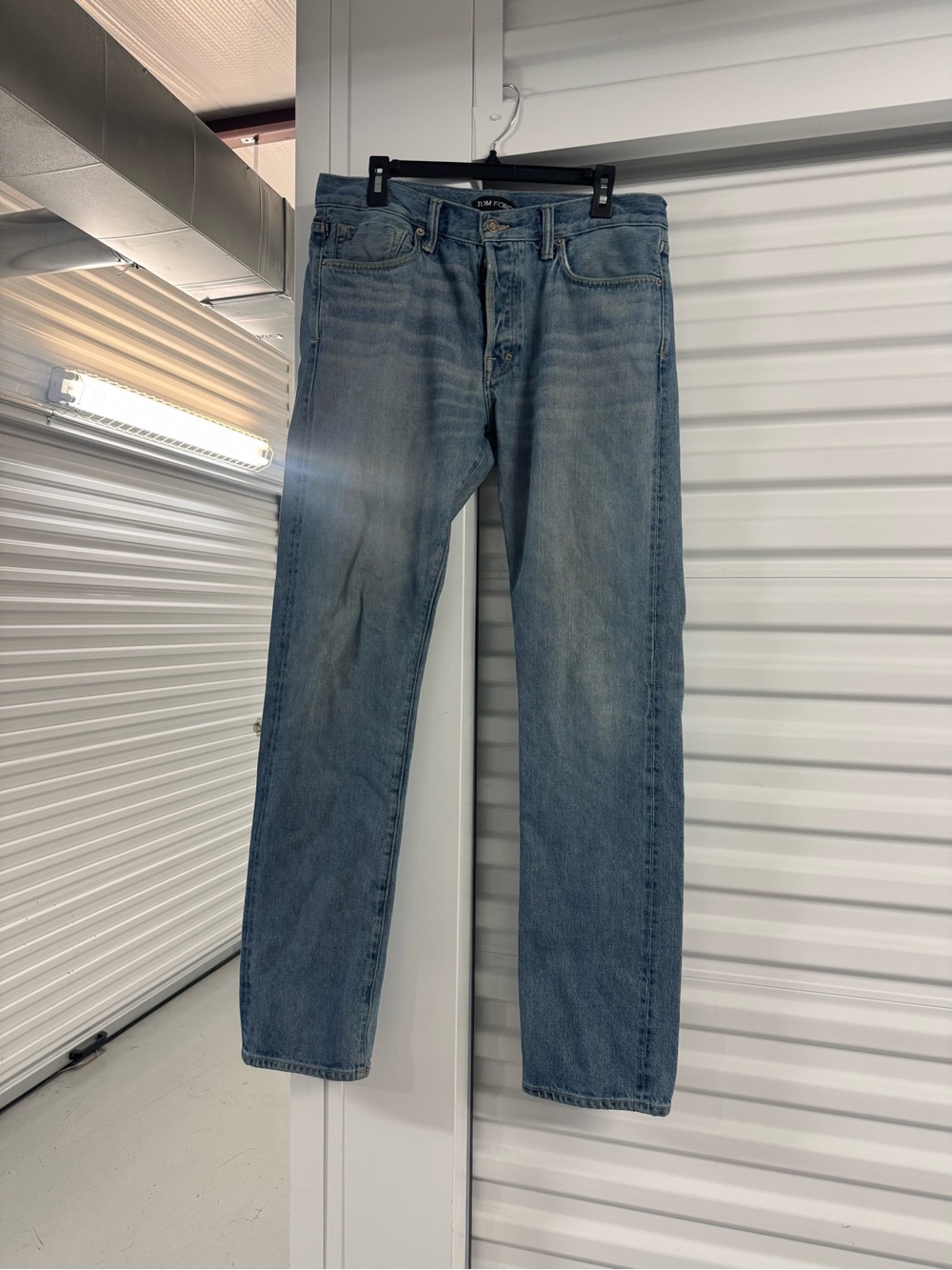 Tom Ford Light Blue Straight Jeans authentic